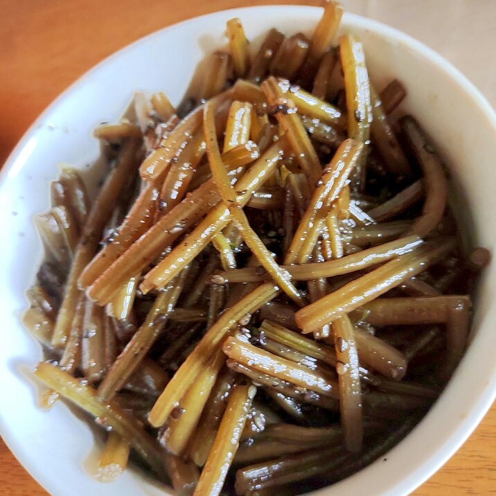 さつまいもの茎の佃煮